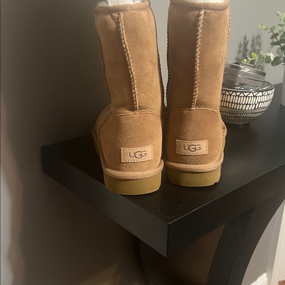UGG chestnut colored Sheepskin Boots - Picture 2 of 5